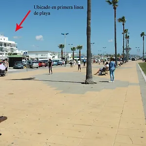  Apartamento Piso En Conil, 1º Linea De Playa Con Wifi Gratis
